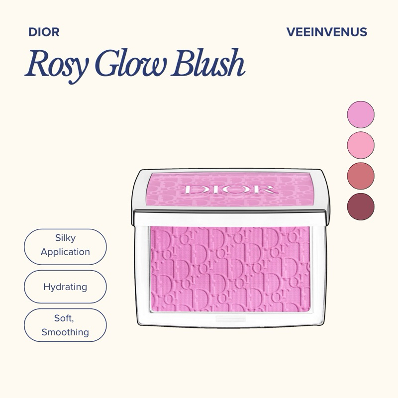 veeinvenus | Má hồng D i o r Rosy Glow Blush