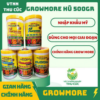  PHÂN BÓN LÁ GROWMORE chính hãng  hũ 500gr  nhập khẩu Mỹ cho mọi giai đoạn cây trồng 30.10.10... 