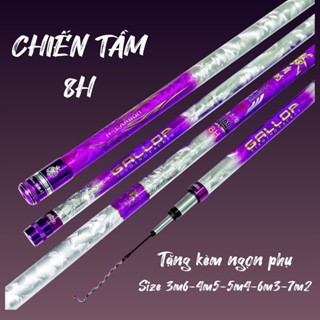  Cần câu tay Guide Chiến Tầm F1 độ cứng 8H   6H -19i   Tặng kèm ngọn phụ   Có bán lóng thay 