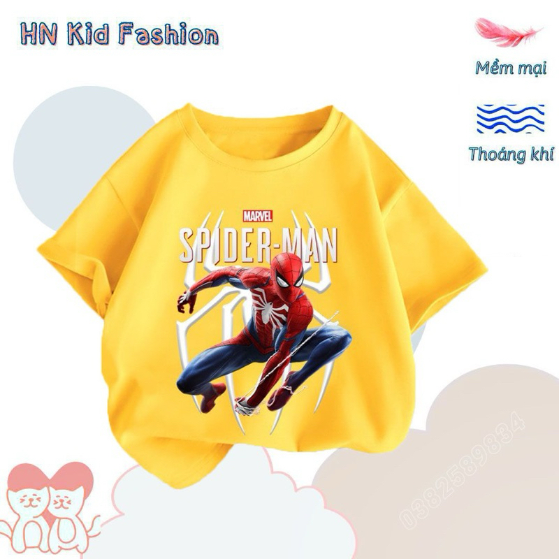 Áo Thun Cotton, Áo Phông Bé Trai 10-22kg Của HN Kids