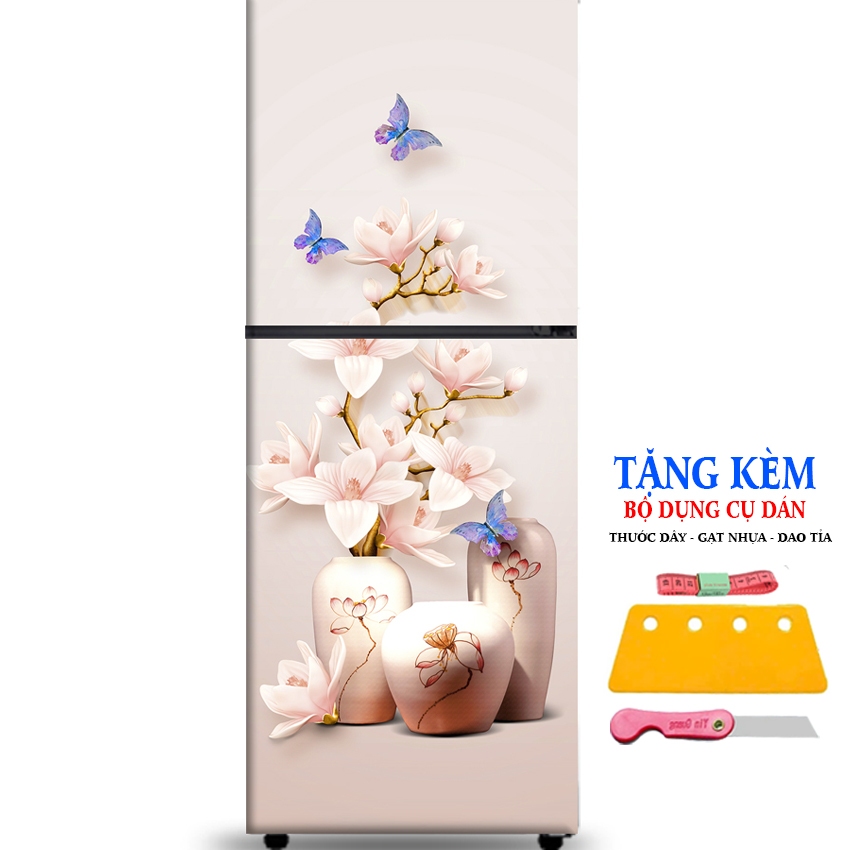 Decal Dán Tủ Lạnh Hoa Ngọc Lan (38)