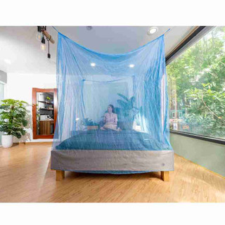 Màn tuyn 1m6x2m trơn xanh
