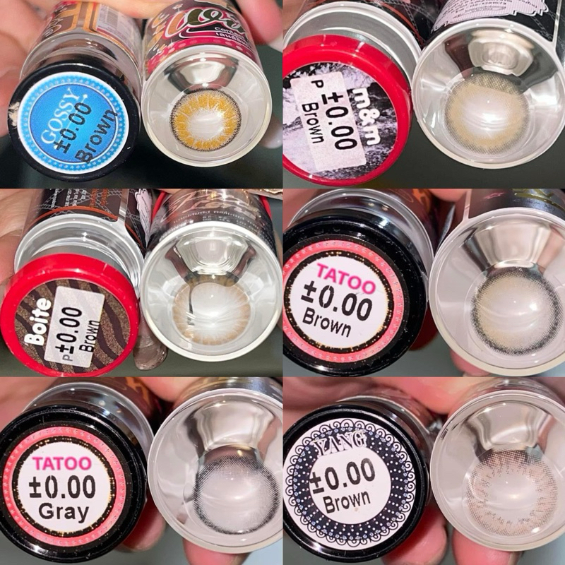 Lens O độ [ Giãn Nhỏ ] + ( Không kèm khay )
