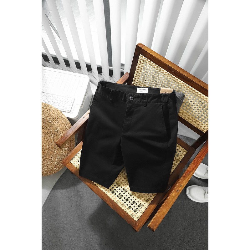 Quần short kaki TORANO, form basic, bọc viền dây dệt sườn, chất liệu cao cấp, bền màu FSBK012 | BigBuy360 - bigbuy360.vn
