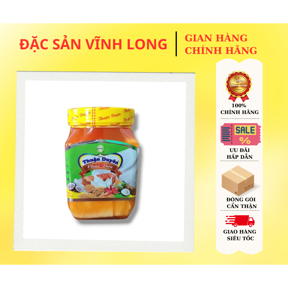 Chao dừa Thuận Duyên hũ 350g*2 hũ