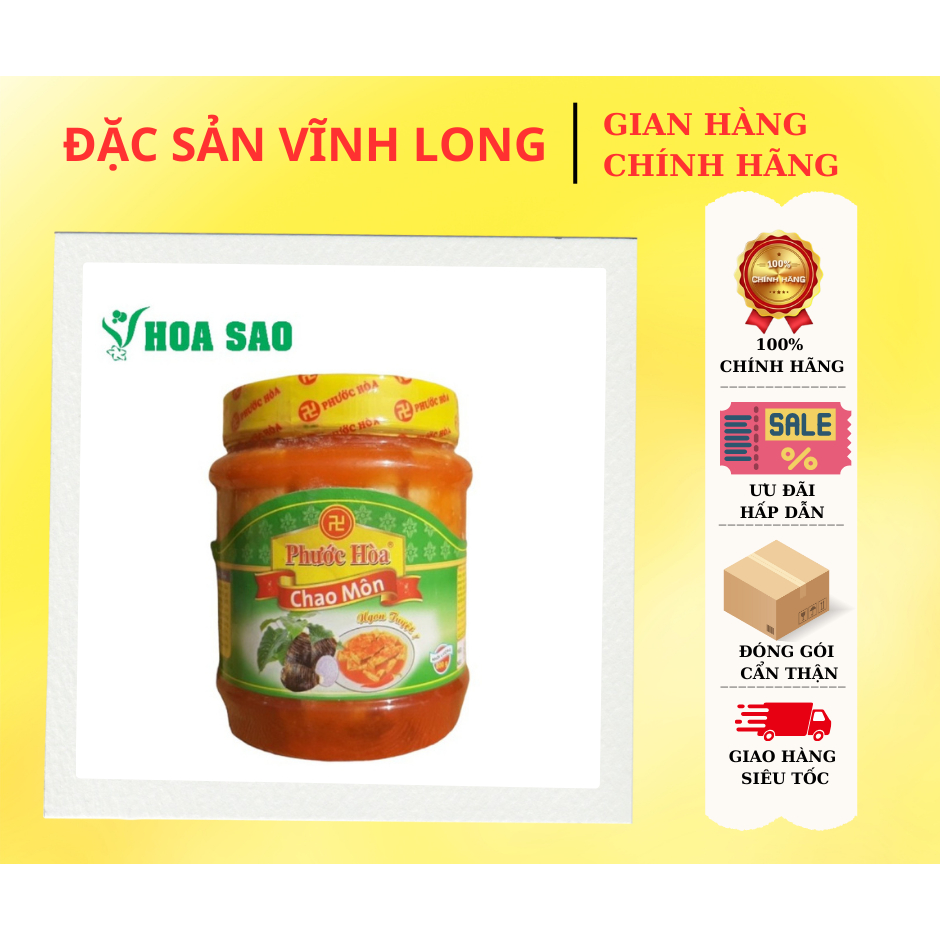 CHAO MÔN PHƯỚC HÒA 800G