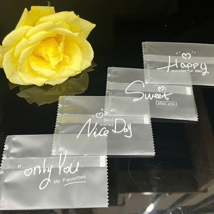 Set 100 Túi đựng bánh cookie/ bánh quy/ trà hoa HỌA TIẾT THIÊN NHIÊN nhiều kích thước-KIZOTA