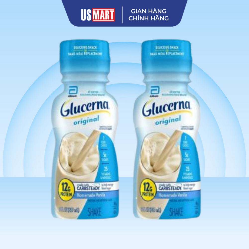 Sữa Glucerna Vanilla Mỹ 237ml
