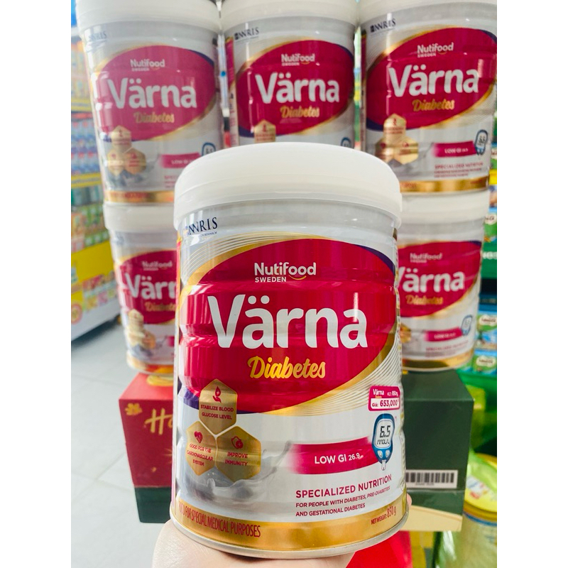 Sữa bột Nutifood Varna Diabetes 850g cho người tiểu đường