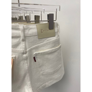 [order 10-20 ngày] quần shorts basic màu trắng