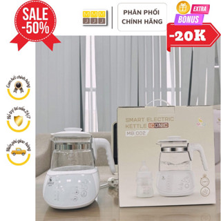 (Mẫu mới- MB002 có quạt  hạ nhiệt nhanh) Máy đun nước pha sữa điều chỉnh nhiệt độ, khử clo Moaz bebe MB002, MB055