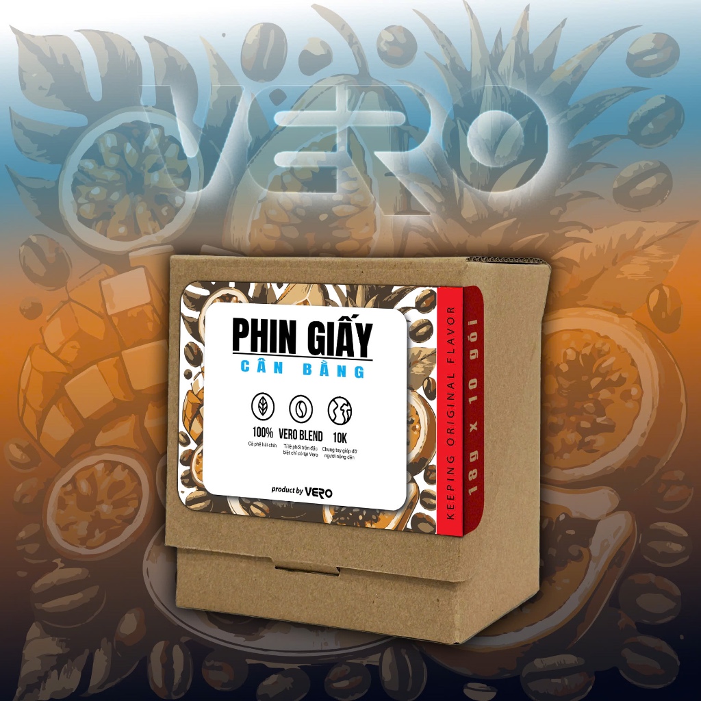 Cà Phê  Phin  10 Túi  - Cà Phê Phin Tươi, Tỉnh Vero