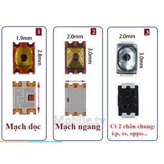 Công tắc 2 chân,4 chân dành cho nhiều máy Androi,samsung