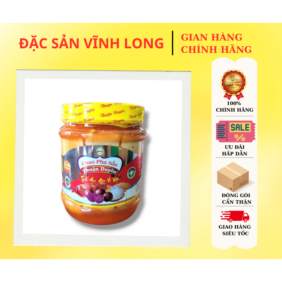 Chao pha sẵn Thuận Duyên hũ 750g