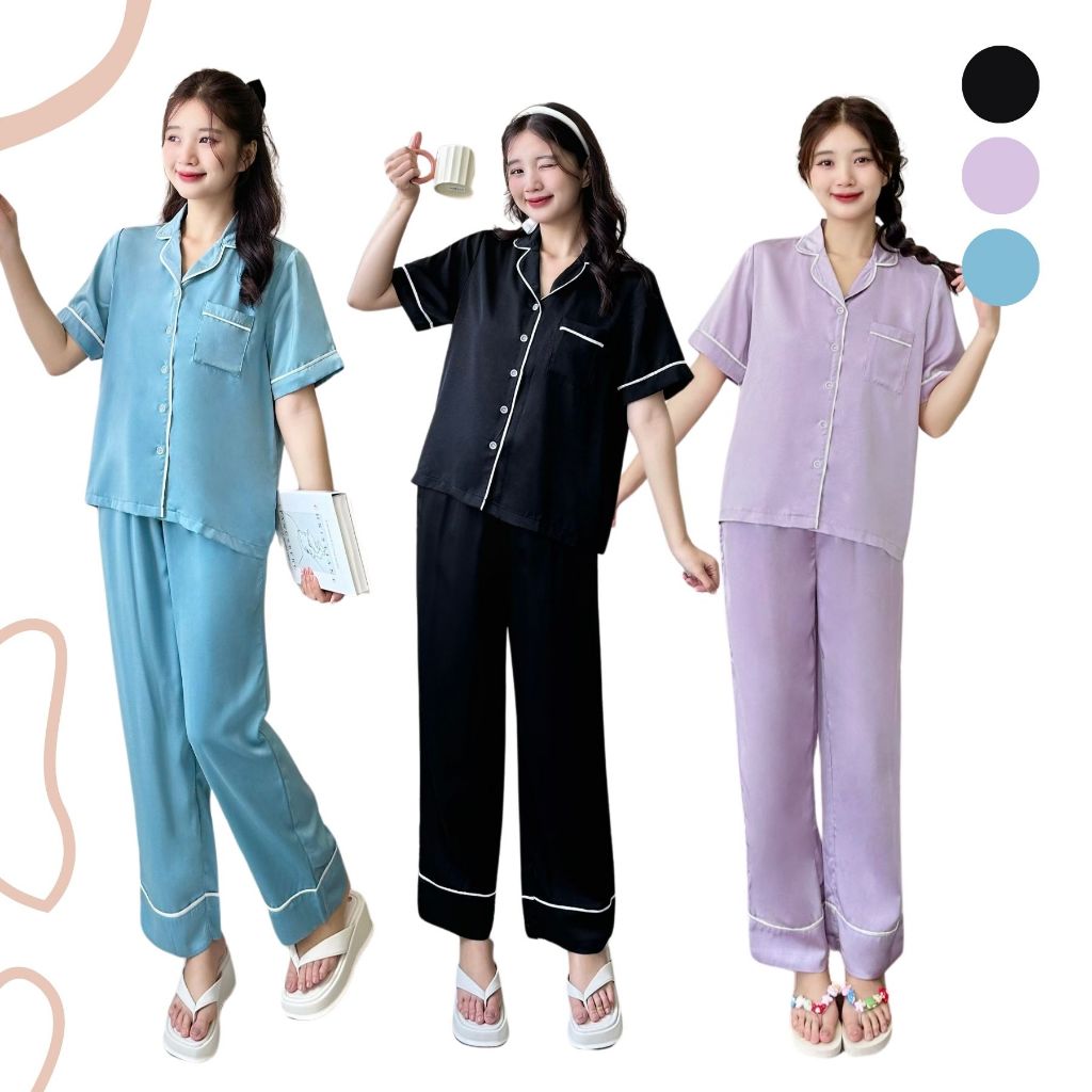 ZAREEN | SET ĐỒ NGỦ PIJAMA BASIC NGU08