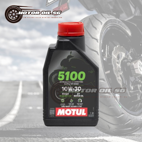 NHỚT XE SỐ CAO CẤP MOTUL 5100 10W30 CHÍNH HÃNG- MOTOROILSG