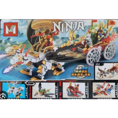 😍L3go.Gia.dinh🥰Ninja Rồng Nhiều Mẫu Ngẫu Nhiên Ninjag MG98A54S