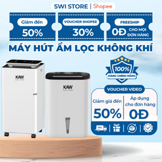 Máy Hút Ẩm Lọc Không Khí KAW-Công Suất Cao,Dung Tích Lớn 4L/ 12L,Hút Ẩm Tủ Quần Áo,Văn Phòng,Nhà Cửa