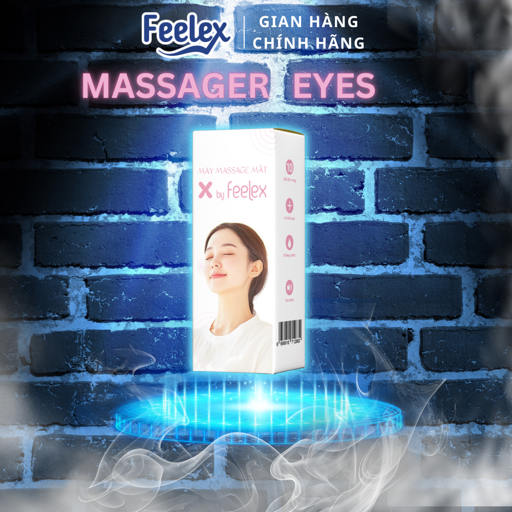 Massage cầm tay Feelex, máy massage đa năng 10 chế độ chống nước