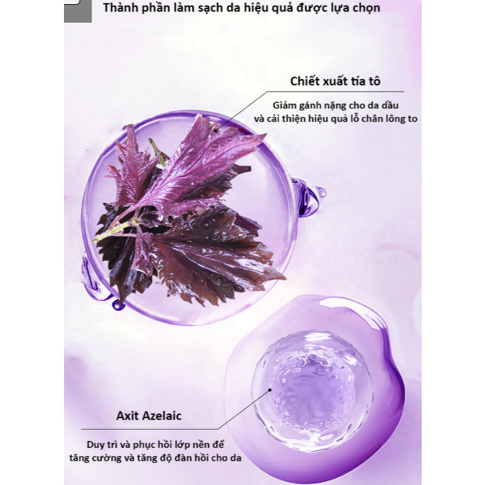 Mặt nạ bùn MAIGOOLE 100g  - Mặt nạ bùn tía tô tẩy tế bào chết, sach sâu lỗ chân lông, hút sạch bả nhờn, dưỡng trắng da