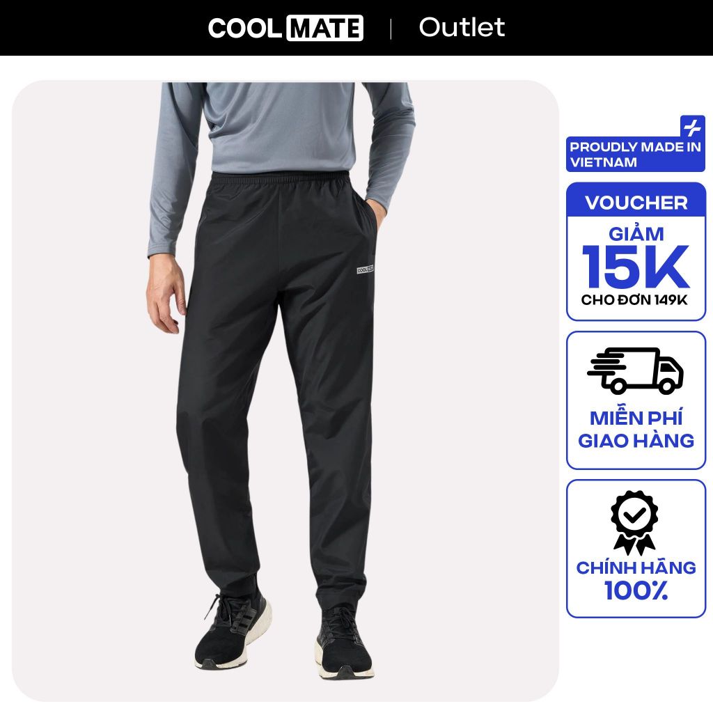 [Tặng short mặc nhà đơn 349k] Quần Jogger Nam Daily Wear Kháng Khuẩn Coolmate