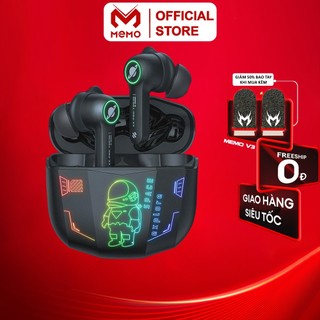  Tai nghe gaming điện thoại MEMO Onikuma T36 RGB âm thanh vòm HIFI 3D hỗ trợ chơi game không delay Liên quân FF PUBG 