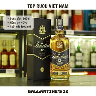 [Top Rượu VN] Ballantine's 12 700ml [Chính Hãng]