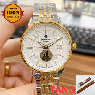 Đồng Hồ Nam SUNRISE 1322SA Máy Pin Kính Sapphire Chính Hãng Tặng Dây Da Cao Cấp