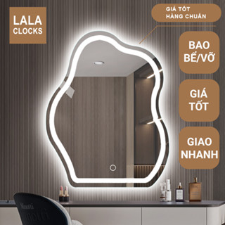 Gương LED mây treo tường led cảm ứng cao cấp, treo nhà tắm, bàn trang điểm, cửa hàng, bao bể vỡ, nhiều kích thước