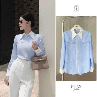 Áo sơ mi nữ thiết kế GILAN Anna Shirt chất vải cao cấp mềm mát