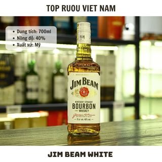 [Top Rượu VN] Jim Beam White - Black - Honey 700ml [Chính Hãng]