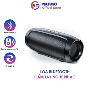 Loa bluetooth không dây Natuso Charge 3 mini, âm thanh chất lượng, cắm USB thẻ nhớ, nhỏ gọn cầm tay