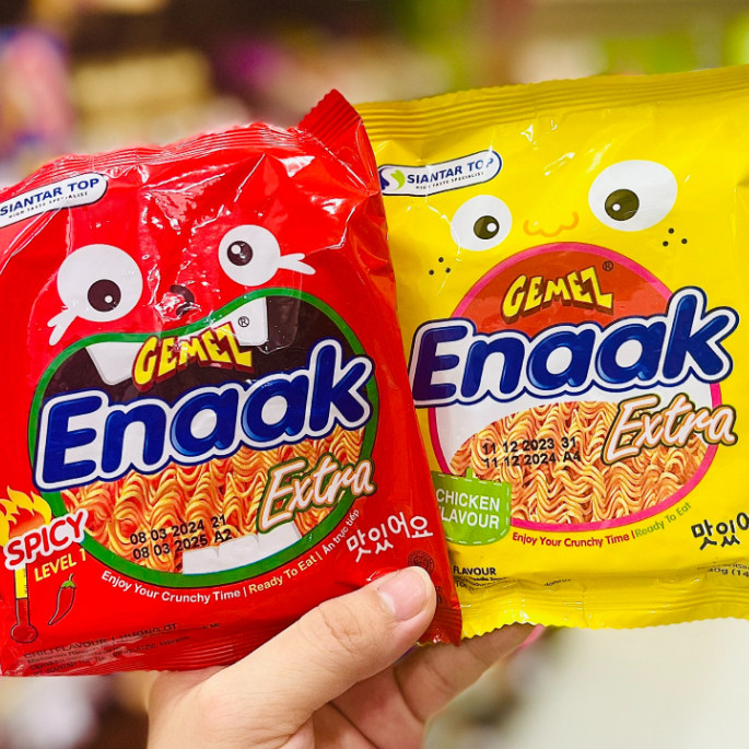 [combo 10 gói] SNACK MÌ GÀ ĂN LIỀN ENAAK
