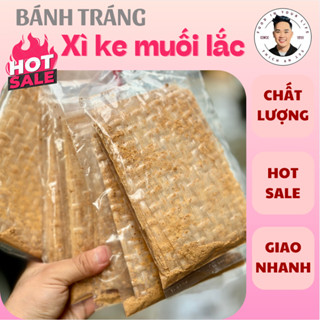   SALE  10 Bịch Bánh Tráng Xì Ke Lắc Muối Sặc Nhuyễn Xì Ke Khô Siêu Cay Tây Ninh - Thích Ăn Food 