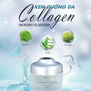 Kem dưỡng trắng da Collagen TENAMYD Time Recovery Collagen Cream 50g