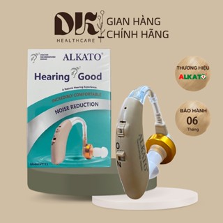 Máy trợ thính gài tai ALKATO VT-113 (New) - Thiết bị hỗ trợ thính lực không dây pin LR44