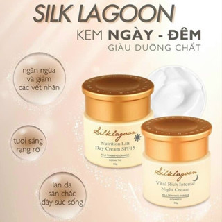Kem dưỡng chống lão hóa da giàu dưỡng chất TENAMYD Silk Lagoon Day & Night Cream 60g