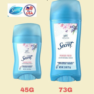 Sáp Khử Mùi Secret Deodorant 73g - Dạng sáp