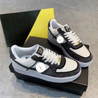 Giày  Xám Da Lộn lông Chuột Bản Cao Cấp, Giày  Nam Nữ Đế Bản Chuẩn Full Phụ Kiện hot nhất 2025