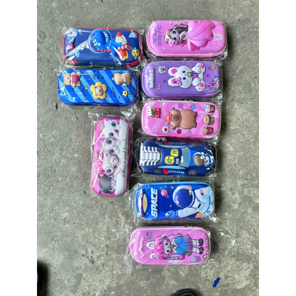 Bóp viết 3D con gái,siêu nhân,capypara