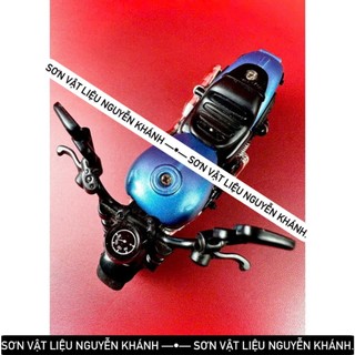 2511-sơn xịt samurai màu xanh đậm phá