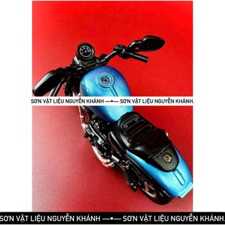 2511-sơn xịt samurai màu xanh đậm phá