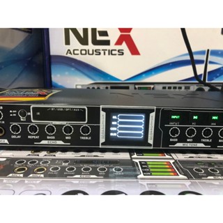  Vang FX60 Plus 2025 Có Reverb Kèm Dây Canon  Có Điều Khiển Có Chống Hú,Vang Nhại Mượt Mà.Có BLUETOOTH,Quang + tặng 2 dây 