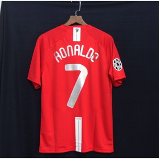 Bộ áo quần bóng đá MU- Manchester United 2008 Ronaldo7 AIG màu đỏ
