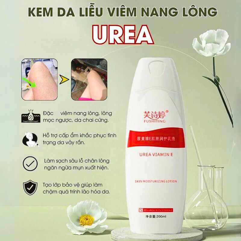 Kem da liễu viêm nang lông UREA - Kem UREA cải thiện viêm nang lông, giảm thâm