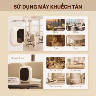 Máy khuếch tán tinh dầu 200m2 (bình dầu 400ml), không pha nước - KO- DO- DO Air