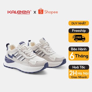   Hoả tốc HN  Giày thể thao nam nữ đế mềm cao 5p lưới dệt kim thoáng khí đi êm chân -  Kaleea T92 