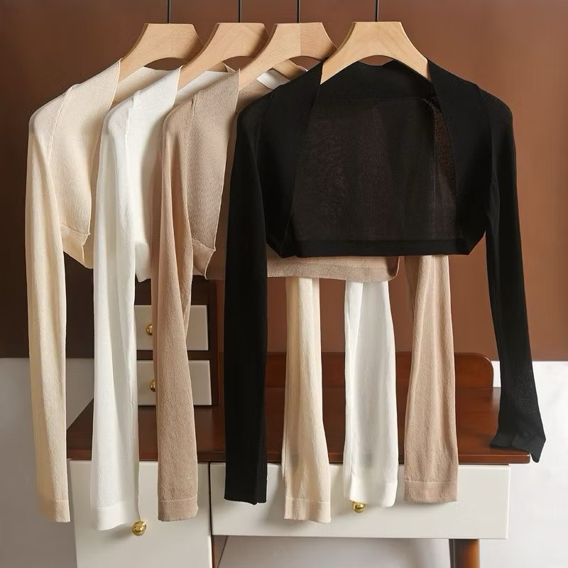 Áo Khoác cardigan Mỏng Tay Dài Chống Nắng Thoáng Khí Thời Trang Mùa Hè Cho Nữ (Có bigsize) | BigBuy360 - bigbuy360.vn