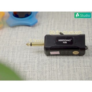 Micro không dây Sertong SER-K58 Chính Hãng, Bắt Âm Cực Chuẩn, Chống Hú Rít, Hỗ Trợ Giọng Hát Tối Đa