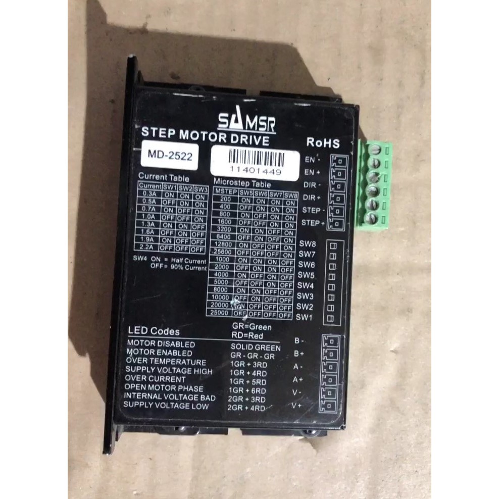 (Used) Step motor drive Samsr MD-2522